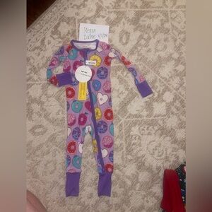 Little Sleepies Girls Donut Dreams 12-18m zippy NWT